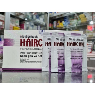 Dầu Gội Sạch Gàu HAIRCARE GÓI (HỘP 50 GÓI)