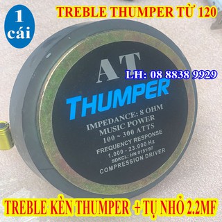 CỦ KÈN THUMPER TỪ ĐƠN 120 KÈM TỤ - GIÁ 1 LOA