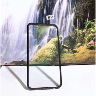 Ốp lưng cứng trong suốt viền mềm cho iphone 6plus