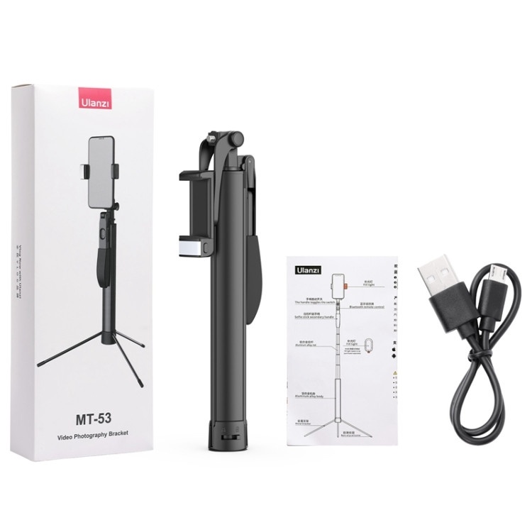 ULANZI MT-53 - Chân Tripod Kèm Điều Khiển Bluetooth Dành Cho Điện Thoại - Hàng Chính Hãng