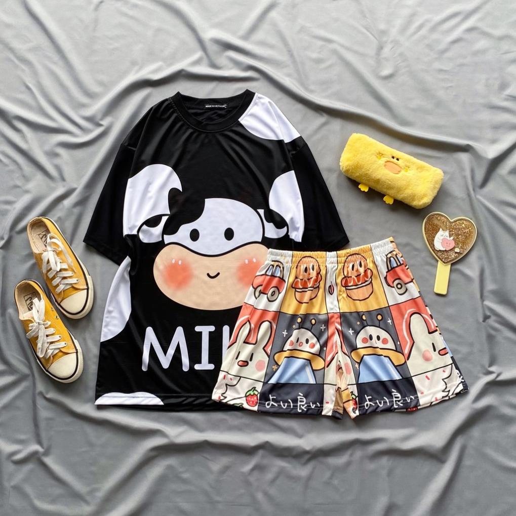 Đồ bộ ở nhà siêu cưng (đủ size 25-75kg) quần áo nam nữ unisex streetwear