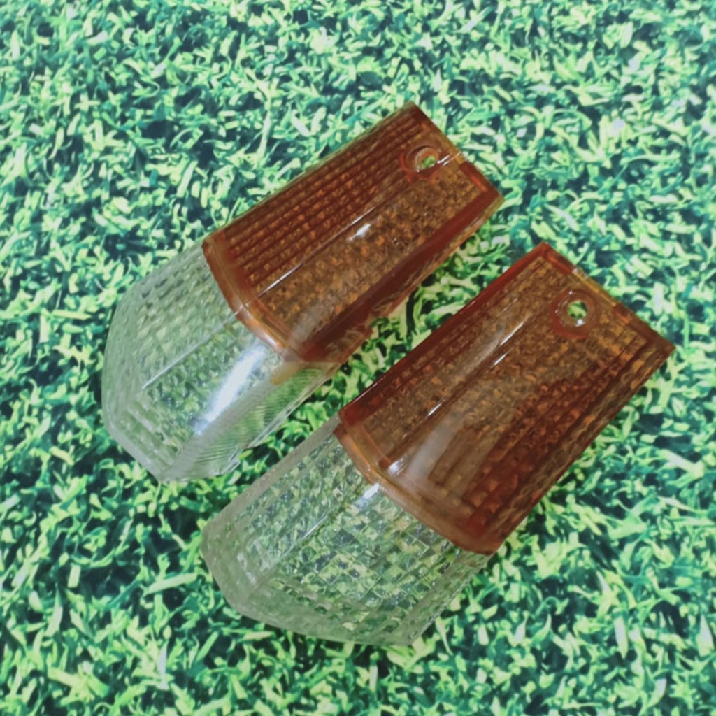 Đôi vỏ nắp xi nhan trước xe Dream kiểu Thái [ LOẠI ĐẸP ] - Chụp Xi Nhan Dream lắp cho dream thái và dream việt các đời