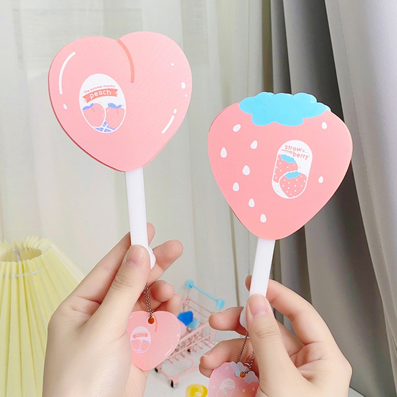 Quạt Xếp Cầm Tay Thiết Kế Dễ Thương Tiện Dụng Cho Mùa Hè