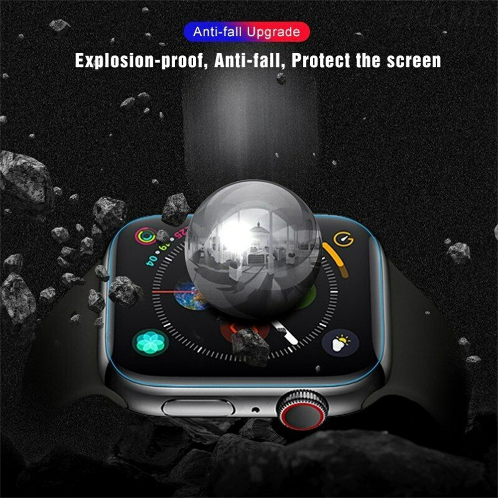 CHINK 3D TPU Hydrogel Protective Film Full Cover Screen Protectors for iWatch Apple Watch Series 4 3 2 1