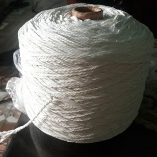 DÂY DÙ TRẮNG SIÊU NHẸ / CUỘN 2.5kg / ĐAN LƯỚI / KHÂU BAO