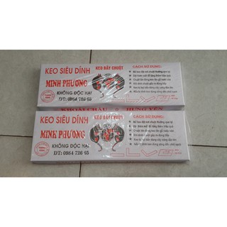 Bộ 10 chiếc keo dính chuột siêu dính Minh Phương