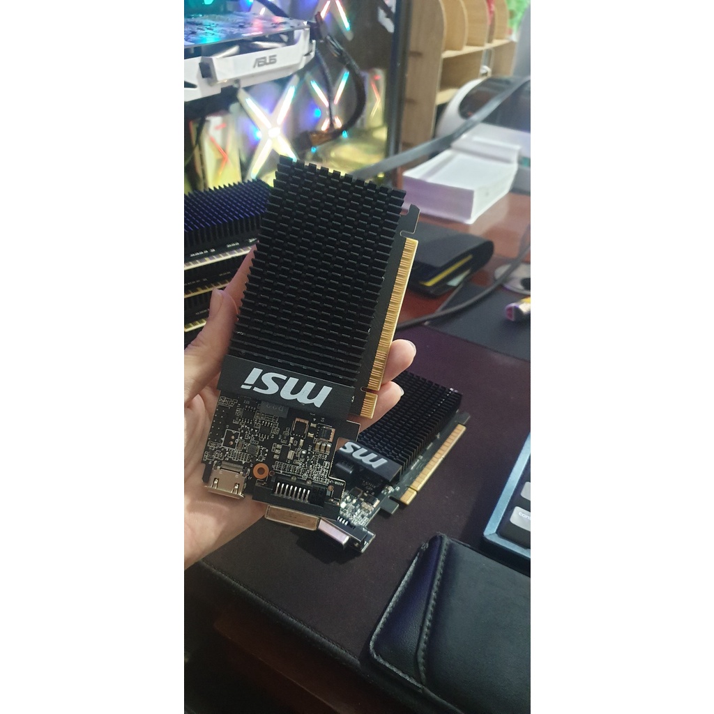 [Giá tốt] VGA card đồ họa rời MSI GT710 1gb d3 đẹp keng mùa bão | BigBuy360 - bigbuy360.vn