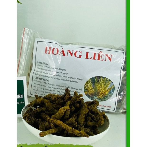 100g Hoàng Liên loại I nguyên chất