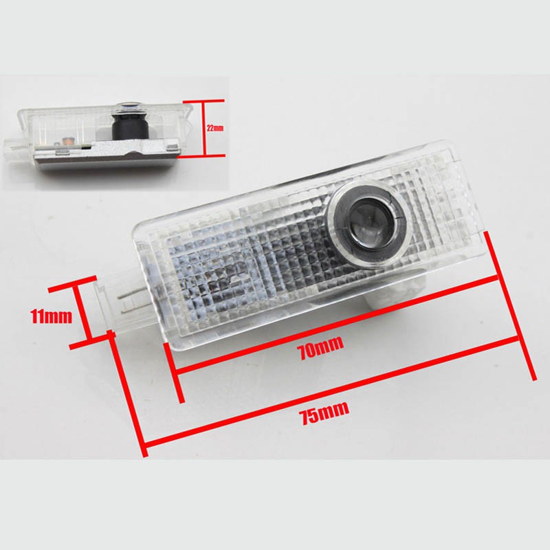 Bộ 2 Đèn Led Laser Gắn Cửa Xe Hơi Mini Cooper One S R55 R56 R58 R59 R60 R61 F55 F56