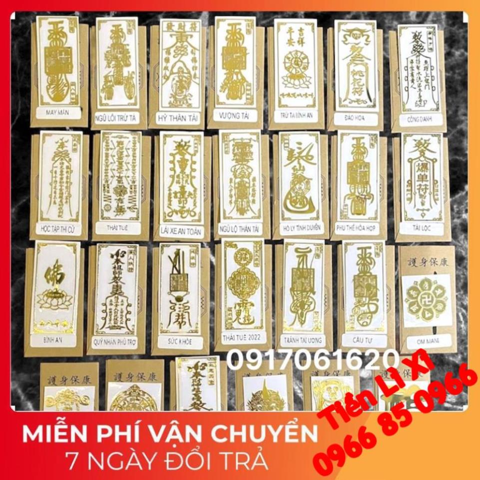 Buôn Sỉ 35 Loại Miếng Dán Linh Phù