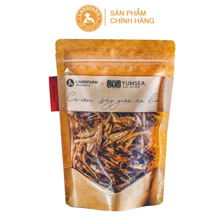 L'angfarm Cá cơm sấy giòn ăn liền Yumsea