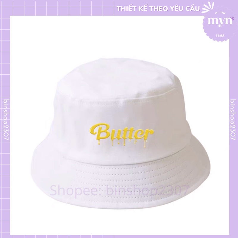 Mũ Bucket Butter BTS Mới Nhất Cho ARMY