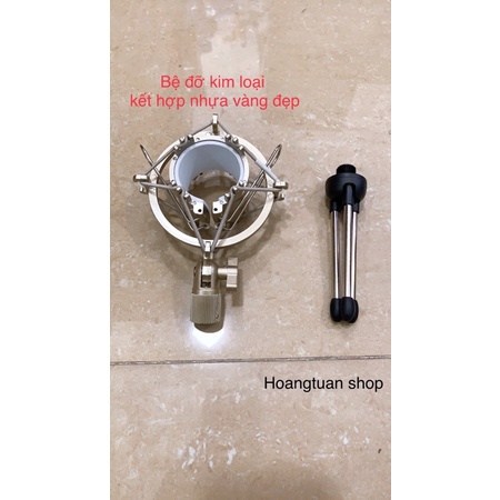 Bệ đỡ 3 chân kèm sockmount đỡ micro thu âm.