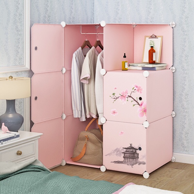 { HOT HIT ĐÃ VỀ}- Tủ nhựa ghép 6 ô thân sâu 47cm. Tặng kèm 1 treo đồ. Mẫu bán chạy nhất