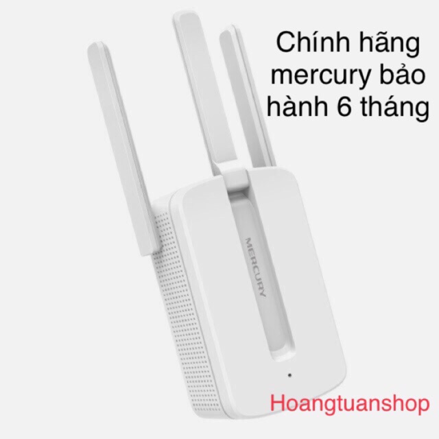 [Freeship toàn quốc từ 50k] Bộ Kích Sóng Wifi Mercury Repeater MW310RE (3 Râu)