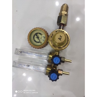 Đồng hồ Argon 2 vòi ren ngoài