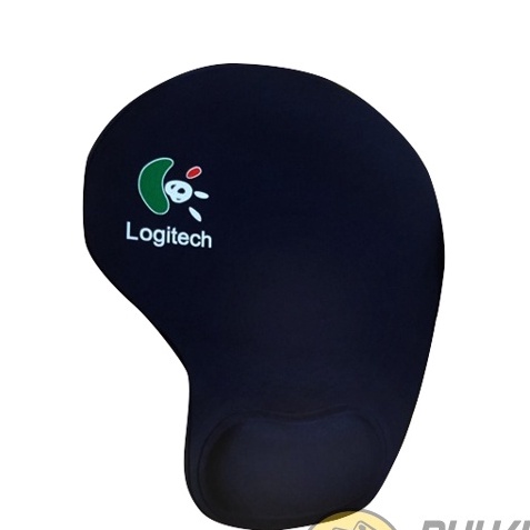 Miếng lót chuột có đệm đỡ cổ tay LOGITECH màu đen- Thoải Mái Tiện Dụng Khi Làm Việc