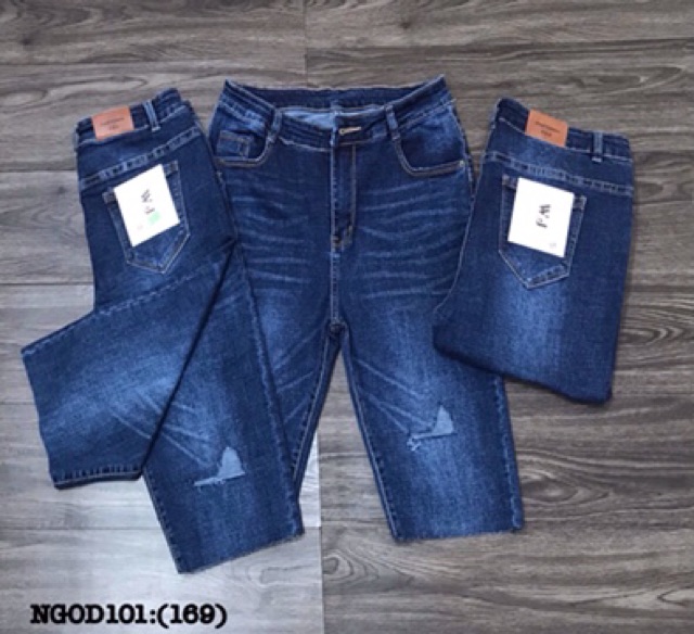 Bigsize 55 đến 95 ký quần jean ngố 7 tấc 32-36