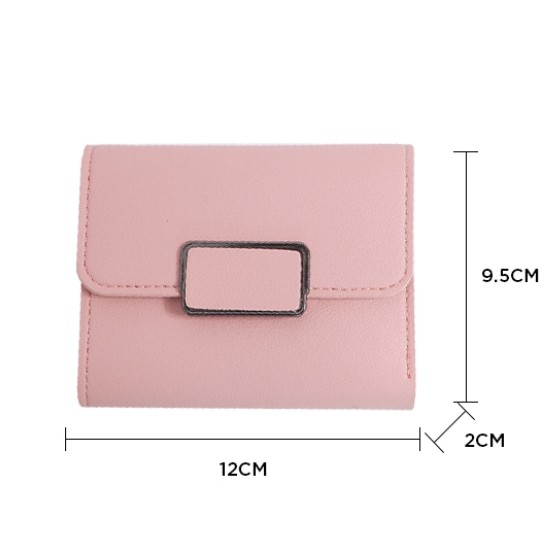 Ví Nữ 💜𝗙𝗥𝗘𝗘𝗦𝗛𝗜𝗣💜Ví Ngắn Nữ Mini Cầm Tay Dáng Vuông Gập 3 Bỏ Túi Nhiều Ngăn Tiện Dụng VD01 - VIMITA | BigBuy360 - bigbuy360.vn