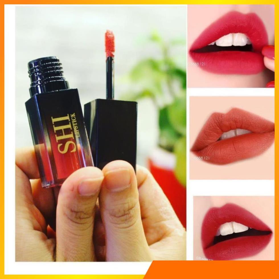 SÉT 5 SON - Son Ăn Được - Son Không Chì - Son đỏ cam - Bền Màu - Lên màu chuẩn - HÀNG MỚI VỀ V V V . | BigBuy360 - bigbuy360.vn