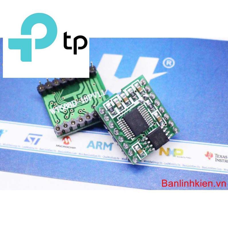 [Mô đun] Module Ghi Đọc Âm Thanh WT588D Arduino