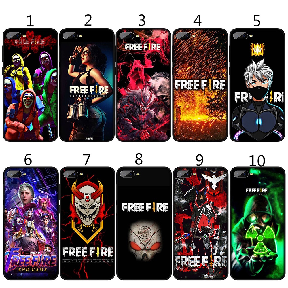 Zca29 Ốp Điện Thoại Silicon Mềm Hình game free fire Cho vivo y76 y76s y74s y15s y15a t1 y10 4g