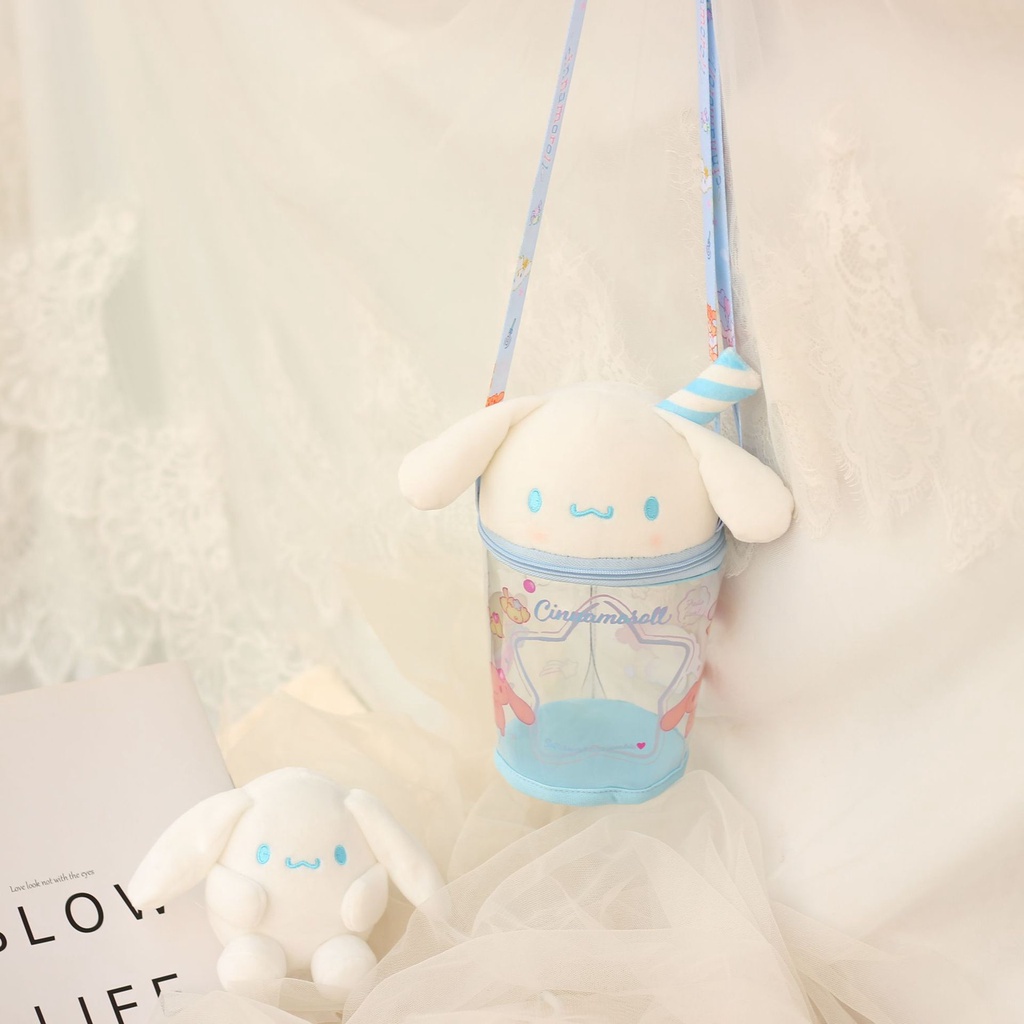 Túi đeo chéo hình thú nhồi bông xinh xắn dành cho bé