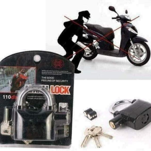 Ổ khóa chống trộm xe máy