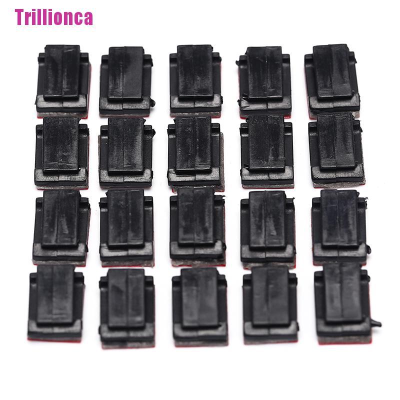 Set 20 Giá Đỡ Dây Cáp Gắn Xe Hơi Tự Dính Tiện Dụng | BigBuy360 - bigbuy360.vn