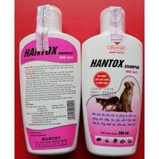 Sữa tắm cho chó mèo Hantox 200ml trị ve, rận, bọ chét, ký sinh trùng, ghẻ ngứa