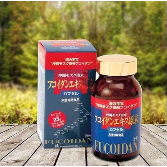 Viên uống tảo đỏ Fucoidan Okinawa 150v Nhật Bản