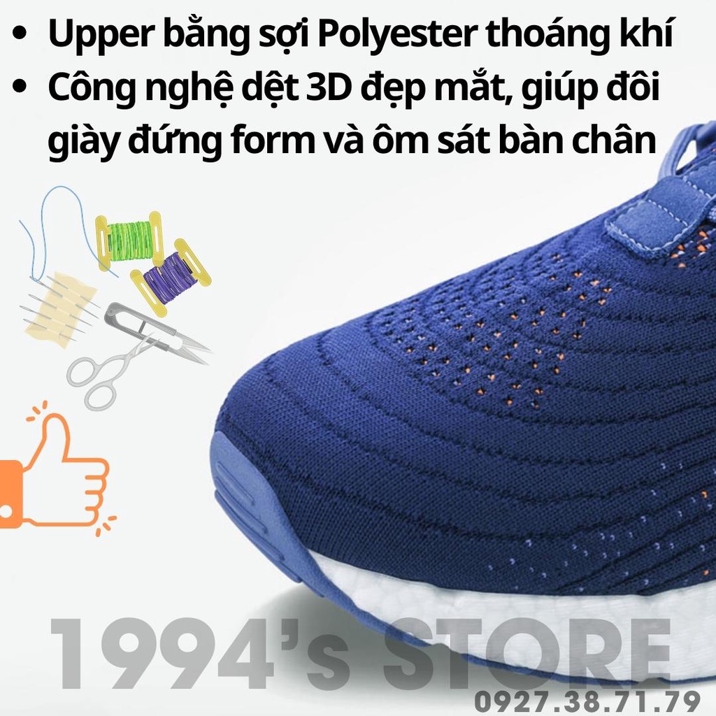 (CÓ SẴN) Giày thể thao Xiaomi Mijia Youpin FREETIE đế BOOST (Ảnh Thật Shop Chụp) - Giày chạy bộ Sneakers Xiaomi