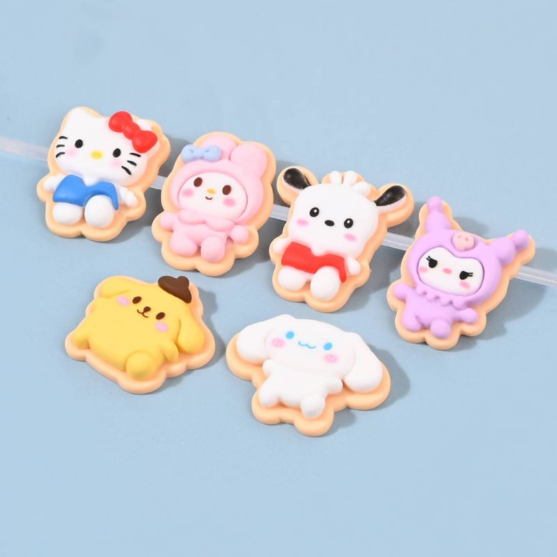 Mô hình bánh Sanrio các nhân vật cinamoroll kuromi pochaco