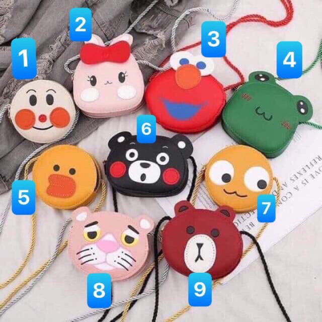 Túi đeo chéo hình thú cho bé