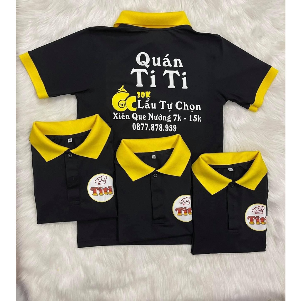 Áo đồng phục công ty, nhà hàng ,cửa hàng IN ẤN THEO YÊU CẦU.