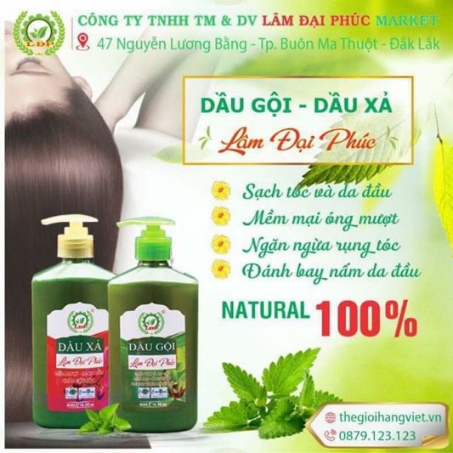 Dầu Gội - Dầu Xả - Lâm Đại Phúc