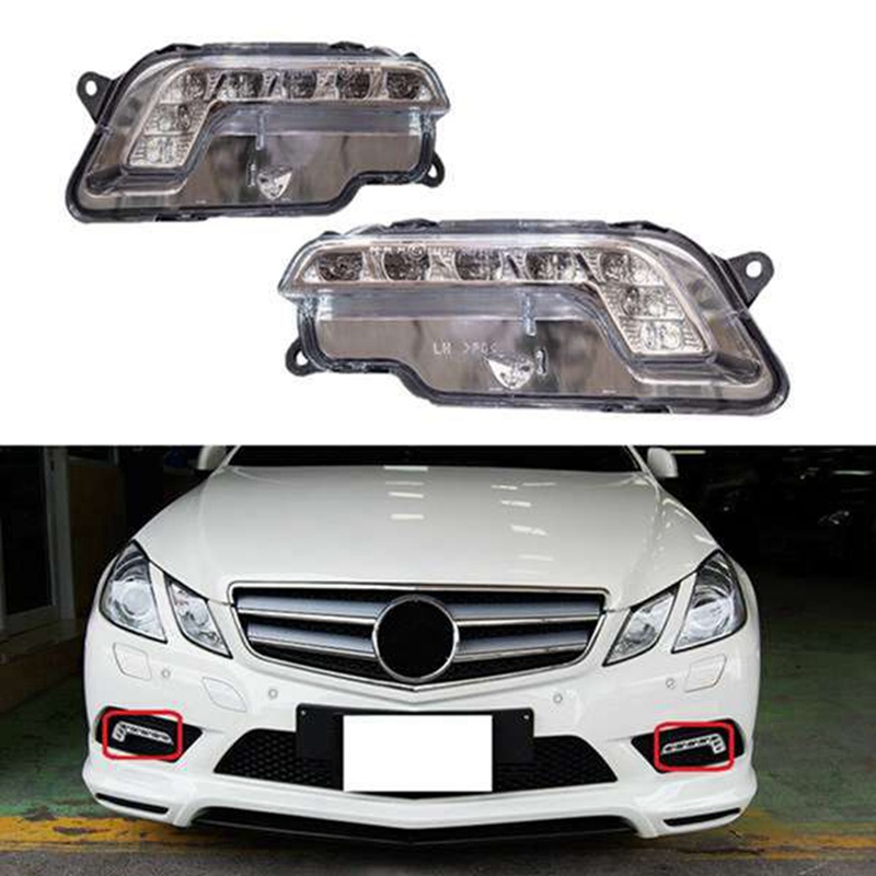 Đèn LED Chạy Ban Ngày Cho Mercedes W212 E300 E350 E500 E550 09-13