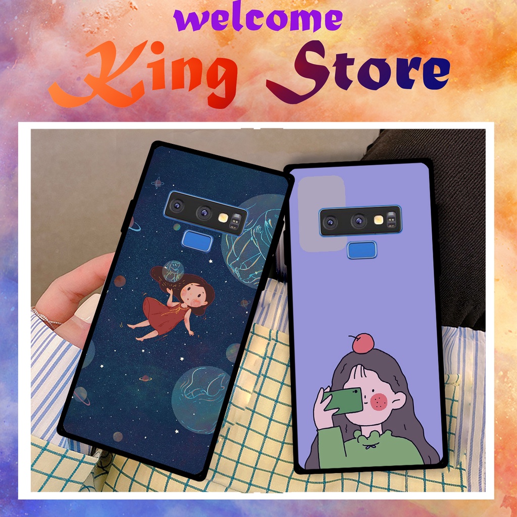Ốp lưng Samsung Note 7/Note 8/Note 9 in hình Little Girl siêu đáng yêu, dễ thương_KINGSTORE.HN_Ốp SS