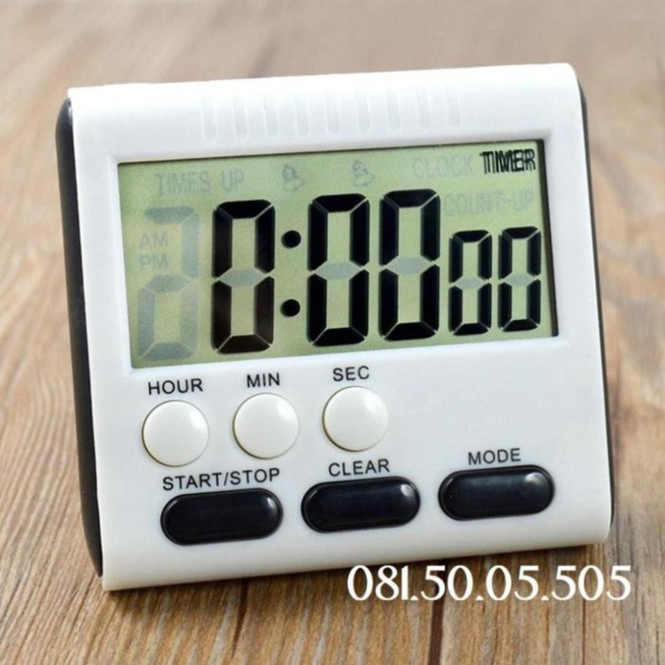 Đồng hồ bấm giờ đếm ngược điện tử mini