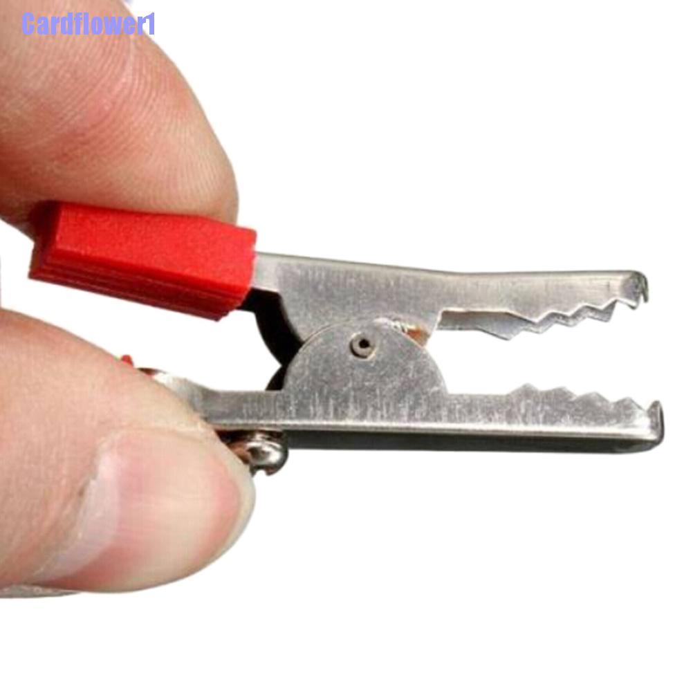 Bộ 2 Đầu Cá Sấu Đỏ / Đen 4mm