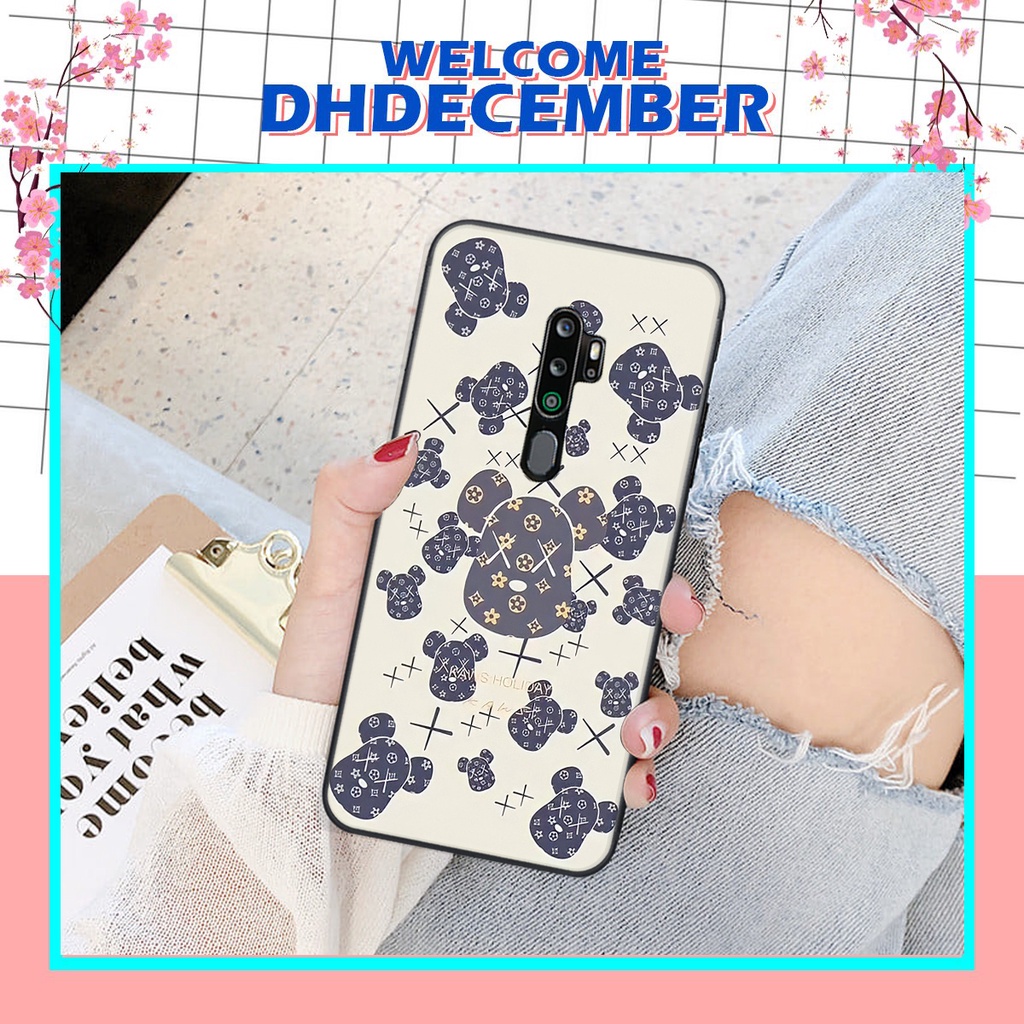 Ốp lưng Oppo A5 2020 / A9 2020 in hình K@ws, Cool Be@r SIÊU NGẦU