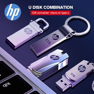 Ổ đĩa cứng USB bằng kim loại HP/ Samsung 3.0 chống thấm nước tốc độ cao 1TB 2TB HP 16GB 32GB 64GB 1TB 2TB X750W