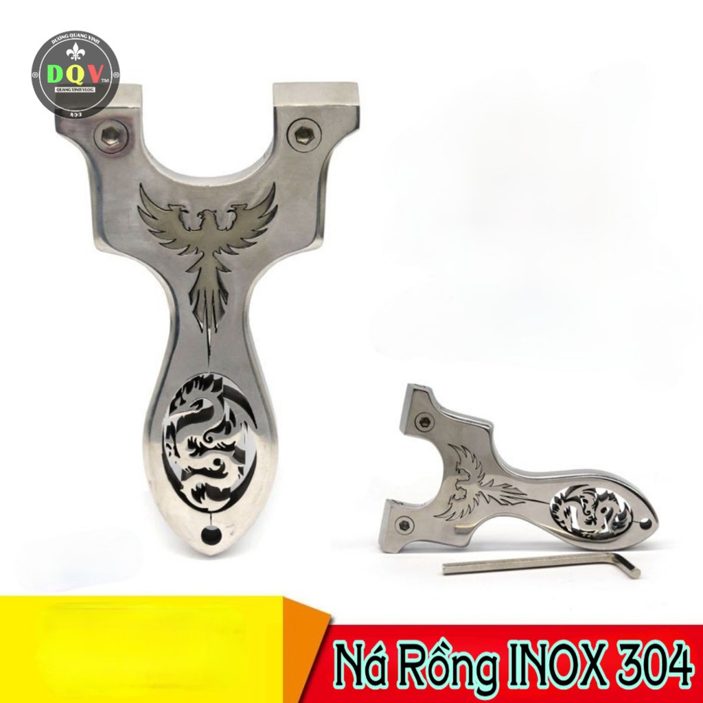 Ná Cao Su Long Phụng Inox 304 Nguyên Khối Cao Cấp đúc CNC bách phát bách trúng