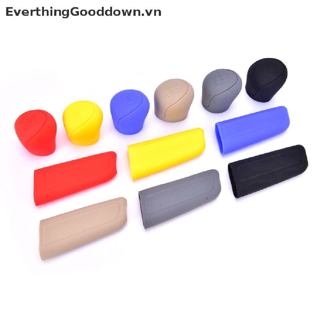 Vỏ Bọc Tay Nắm Cần Số Xe Hơi Bằng Silicone Chống Trượt Thông Dụng