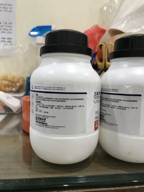 Trichloroacetic aci d Zhanyun TCA 99% lọ 500g nguyên liệu mỹ phẩm tẩy mụn cóc axi.t tricloaxetic CAS 76-03-9 Tca tca 99%