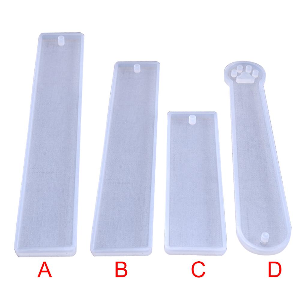 Khuôn Silicone Làm Thẻ Đánh Dấu Trang Sách Thủ Công DIY