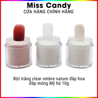 Bột trắng clear ombre nature đắp hoa , đắp móng Mỹ hũ 10g