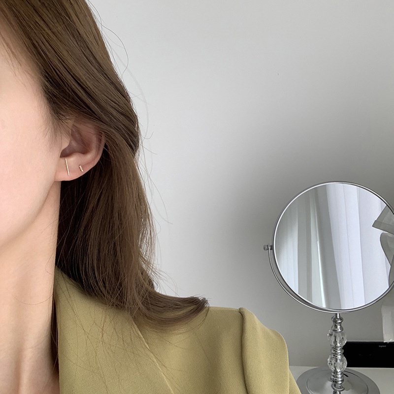 Khuyên Tai Bộ Set 5 Khuyên Tai Nữ Thời Trang Đơn Giản