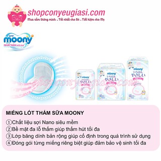 Miếng Lót Thấm Sữa Moony 34 Miếng