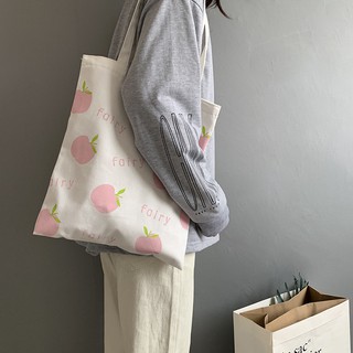 (Freeship từ 50k) TÚI TOTE HONEY PEACH có Khóa miệng tiện dụng dễ dàng phối đồ